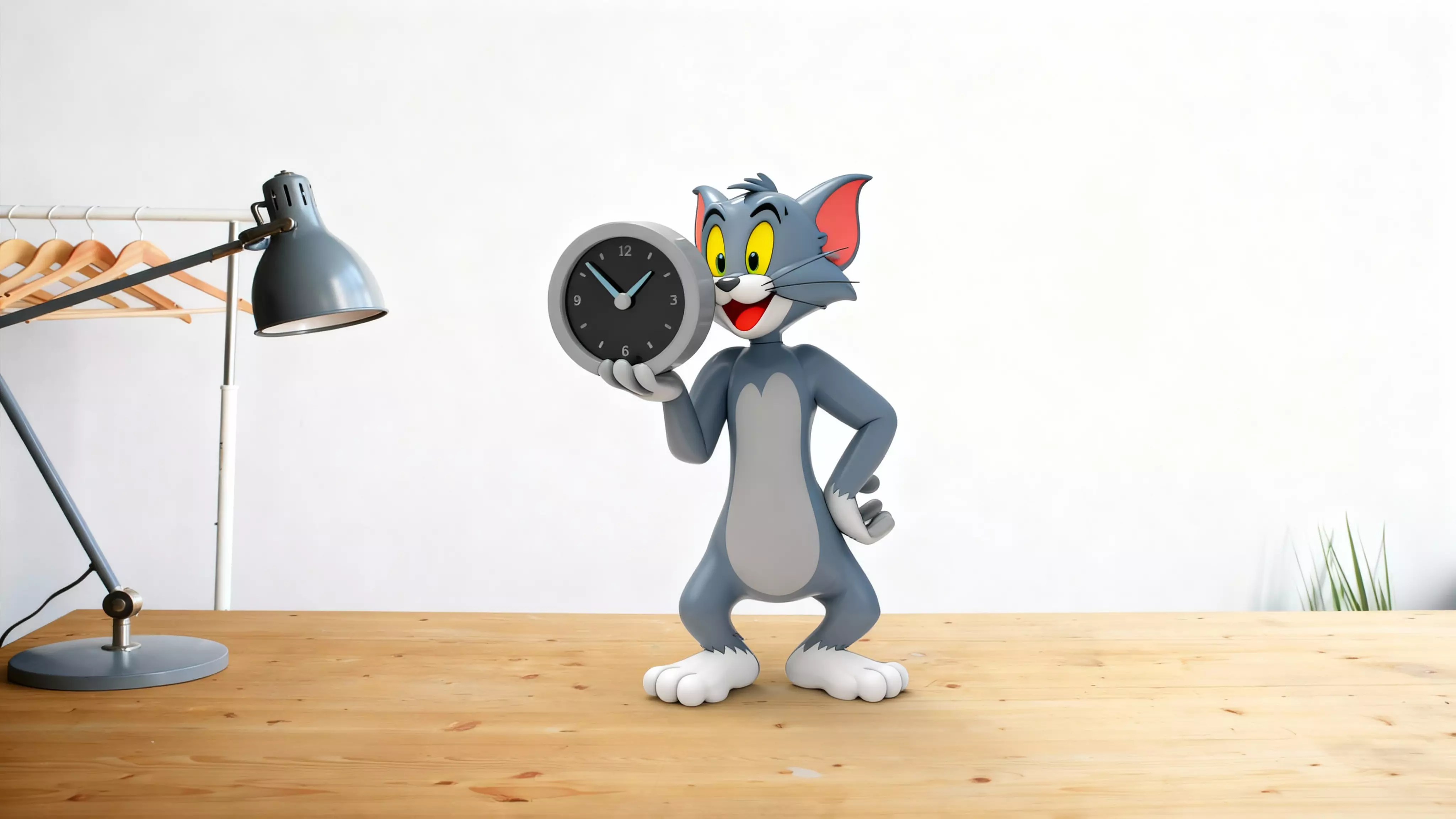 Tom desk clock 3D print model