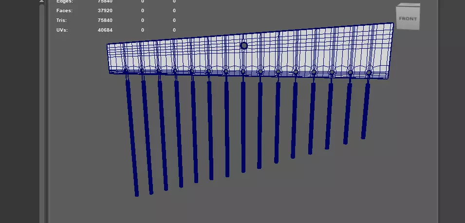 Meinl Studio Chimes 3D model_16