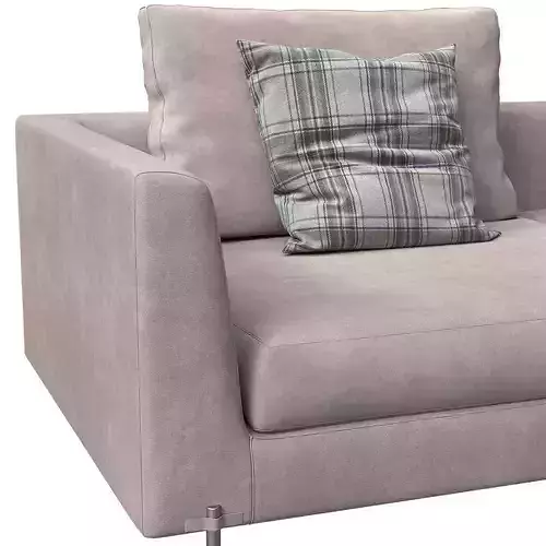 Modular sofa Mojito Low-poly 3D model
