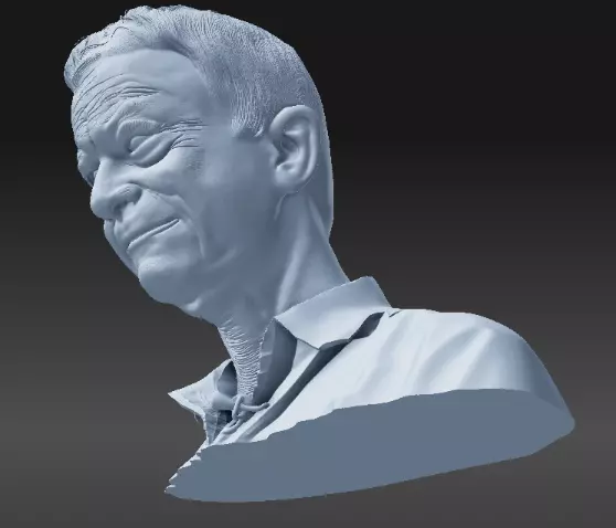 GARY SINISE HEAD 3D print model_2