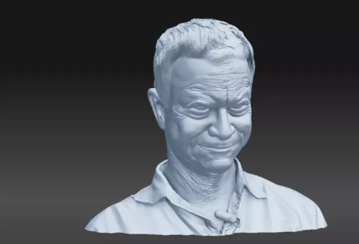 GARY SINISE HEAD 3D print model_0