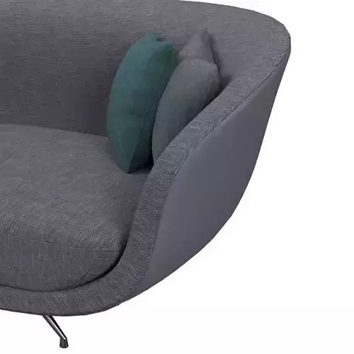 Sofa Navona Low-poly 3D model