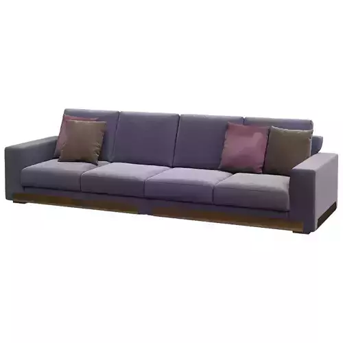 Sofa Isola Low-poly 3D model
