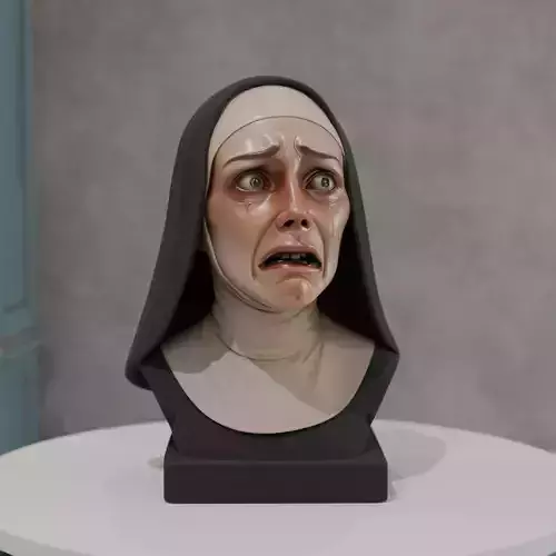 bust of the nuns despair