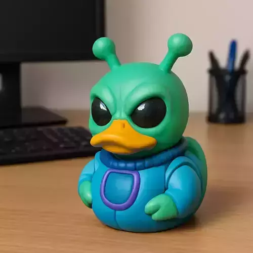 Rubber Duck - Alien Duck model - 3D print