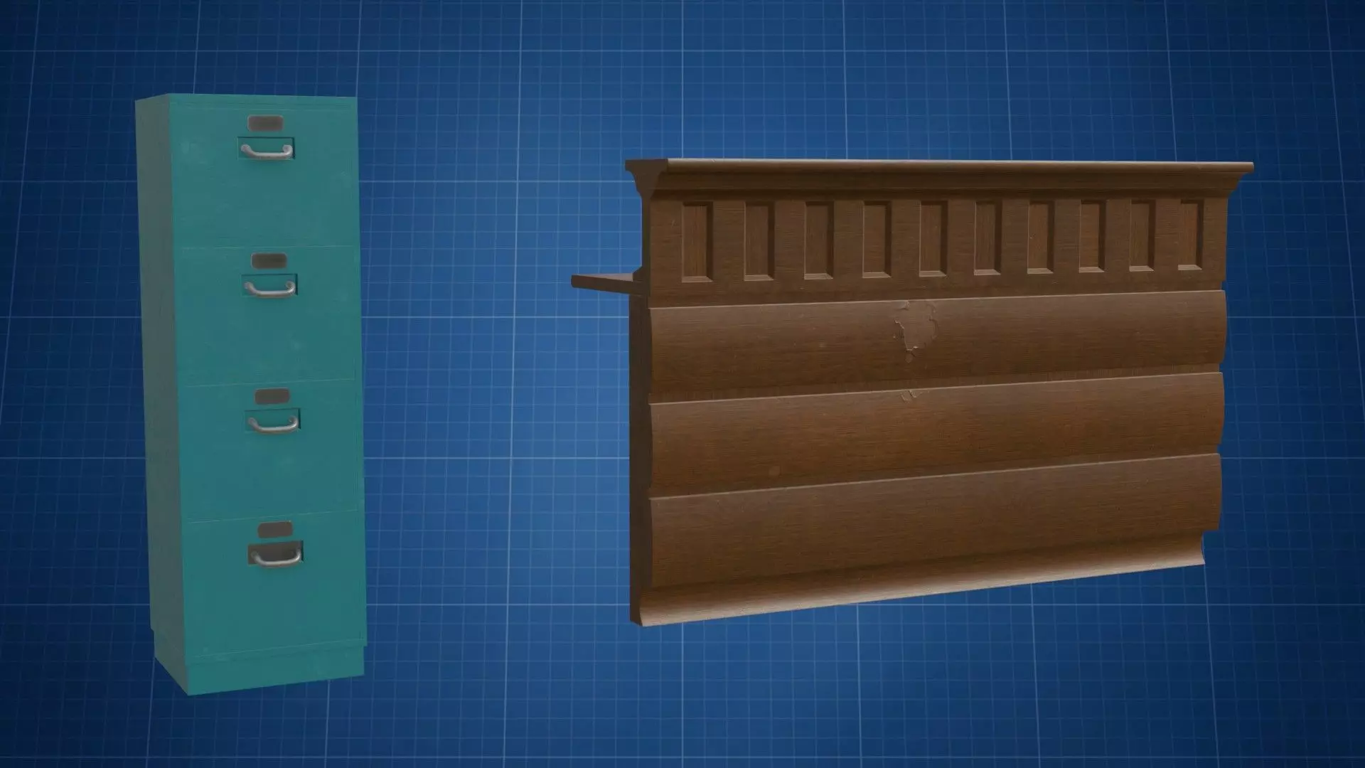 Closet HP 3D model_4