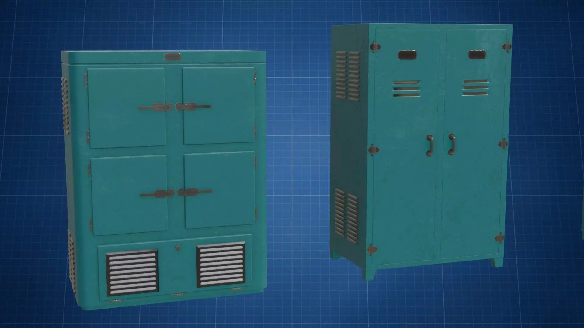 Closet HP 3D model_2