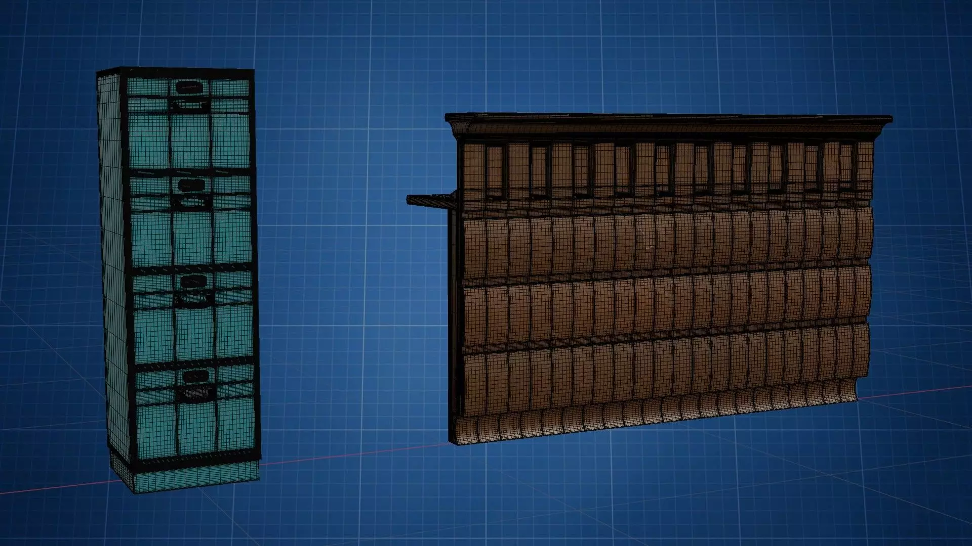 Closet HP 3D model_5