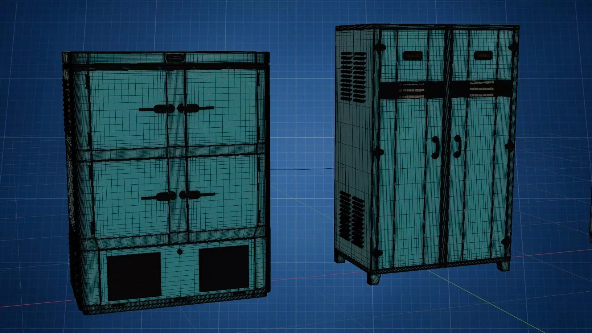 Closet HP 3D model_3