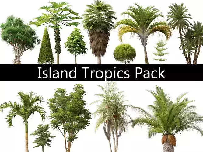 Island Tropics Pack 20