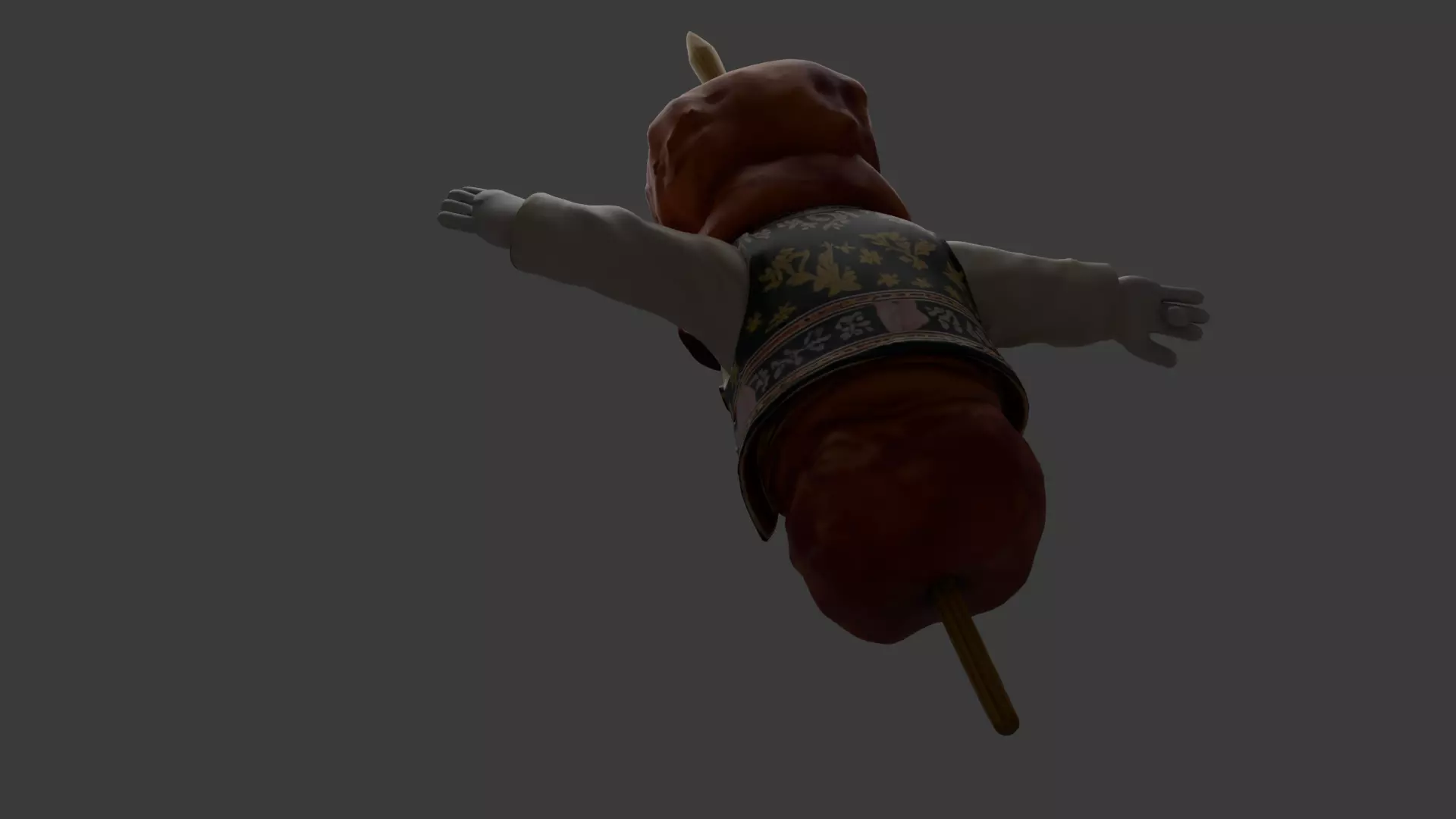 Mr Uncle kebab 3D model_2