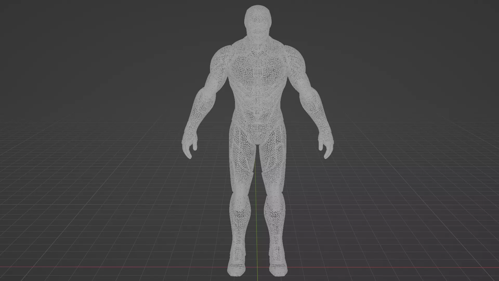 Ironman Prime Armor Low-poly 3D model_6