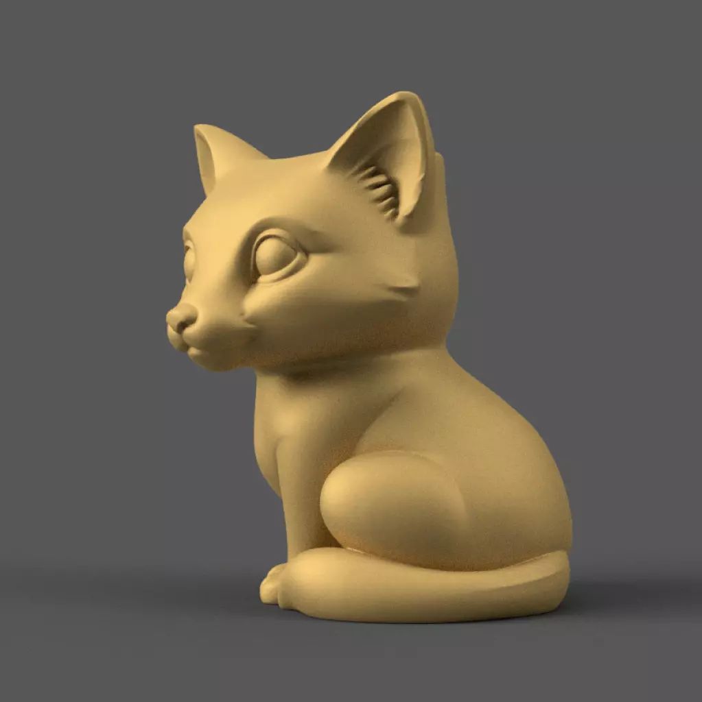 Cute Fox Planter Urn Candy candle Holder STL 3D print model_1