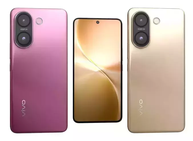Vivo V60e Noble Gold and Elite Purple