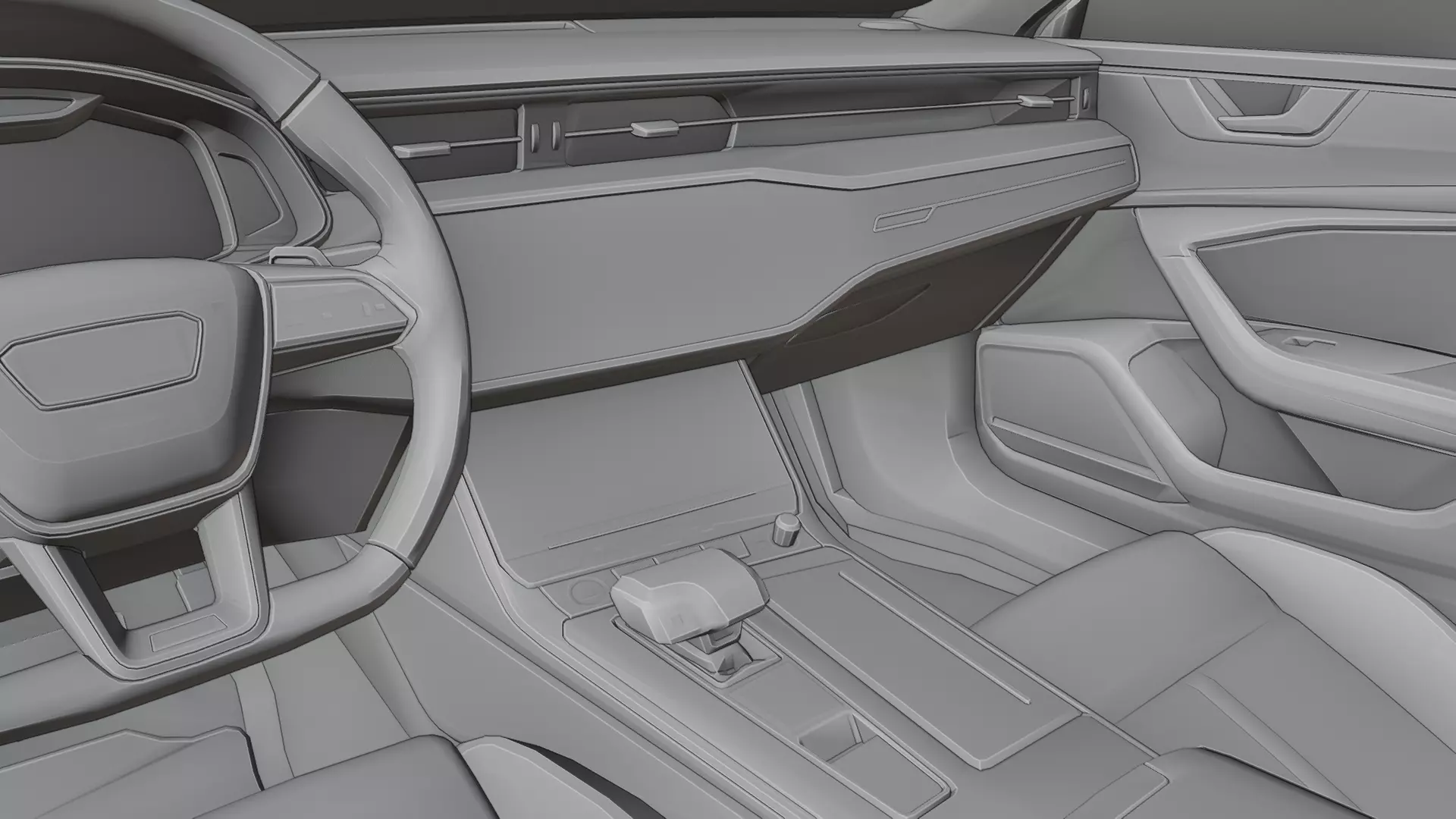 Audi RS7 3D print model_10