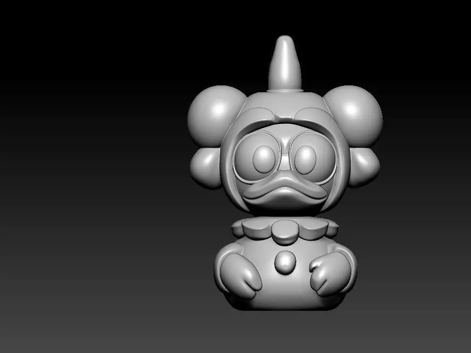 Rubber Duck - Pony amazing digital circus- 3D print 3D print model_2