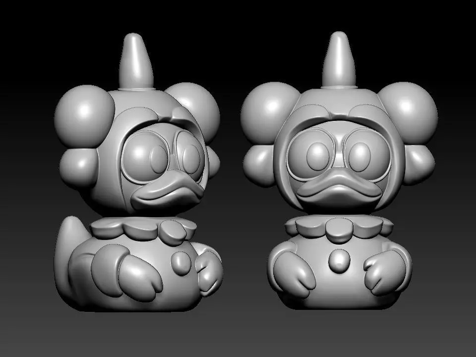 Rubber Duck - Pony amazing digital circus- 3D print 3D print model_3