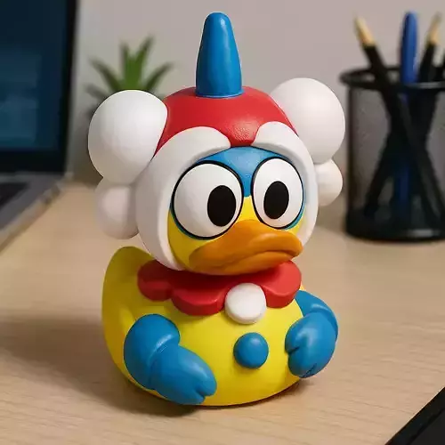Rubber Duck - Pony amazing digital circus- 3D print