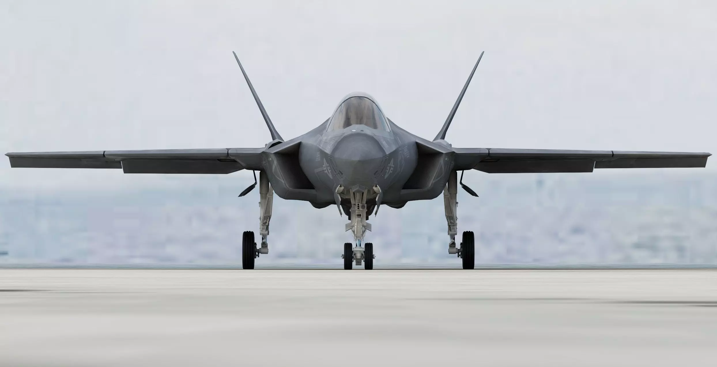 Lockheed Martin F-35C Lightning II NAVY Carrier 3D model_4