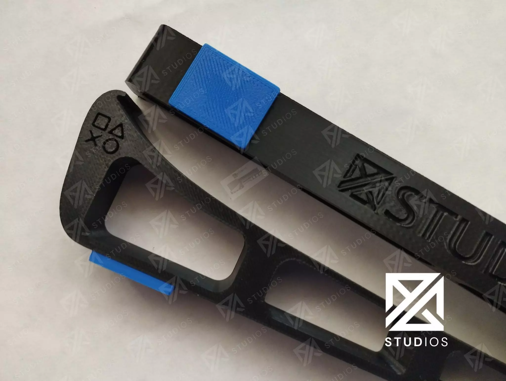 PLAYSTATION 5 PRO HORIZONTAL STAND 3D print model_4