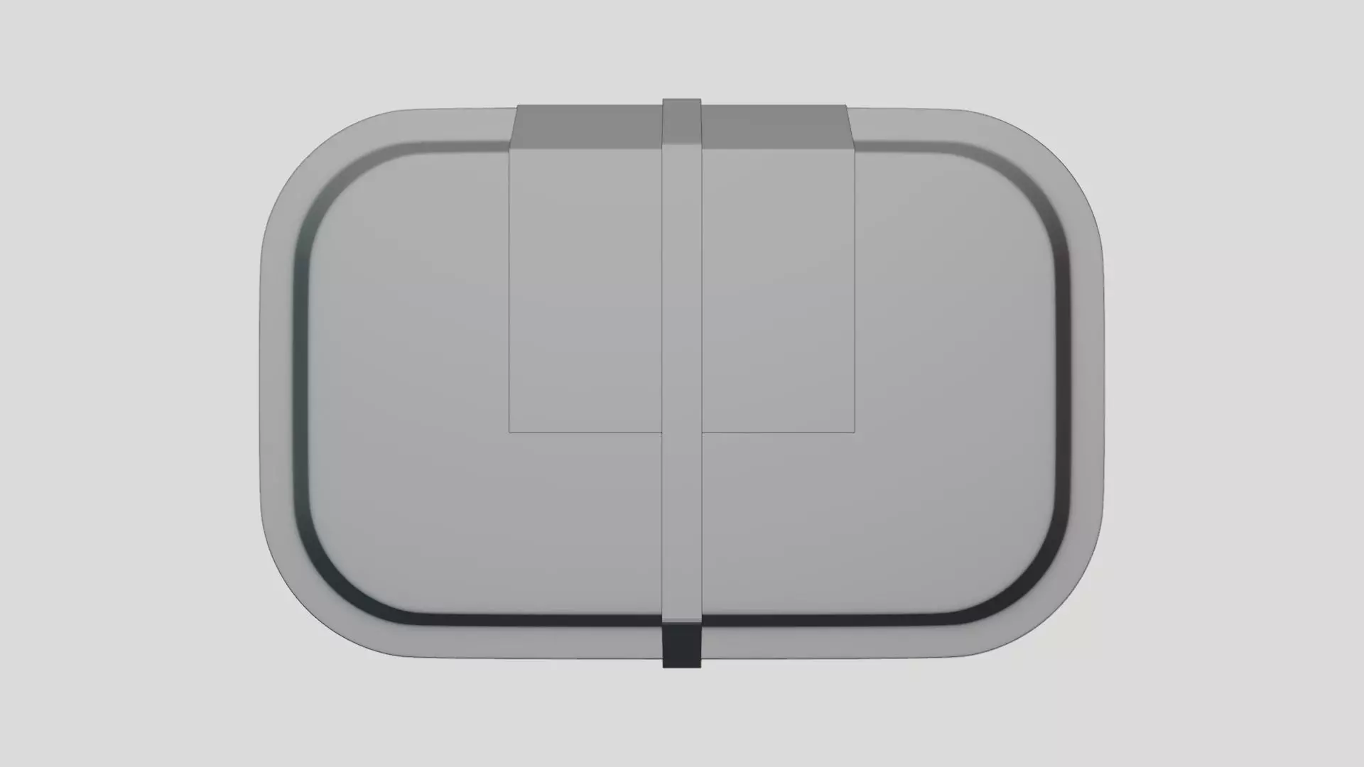 Food Container - Geometry Only No Textures No Materials 3D model_2