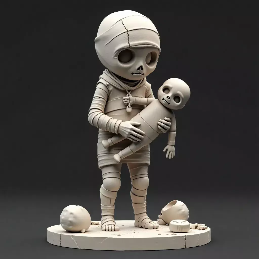Mummy 5 3D print model_0