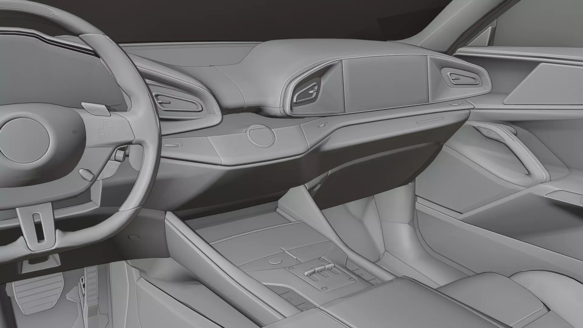 Ferrari Purosangue 3D print model_1