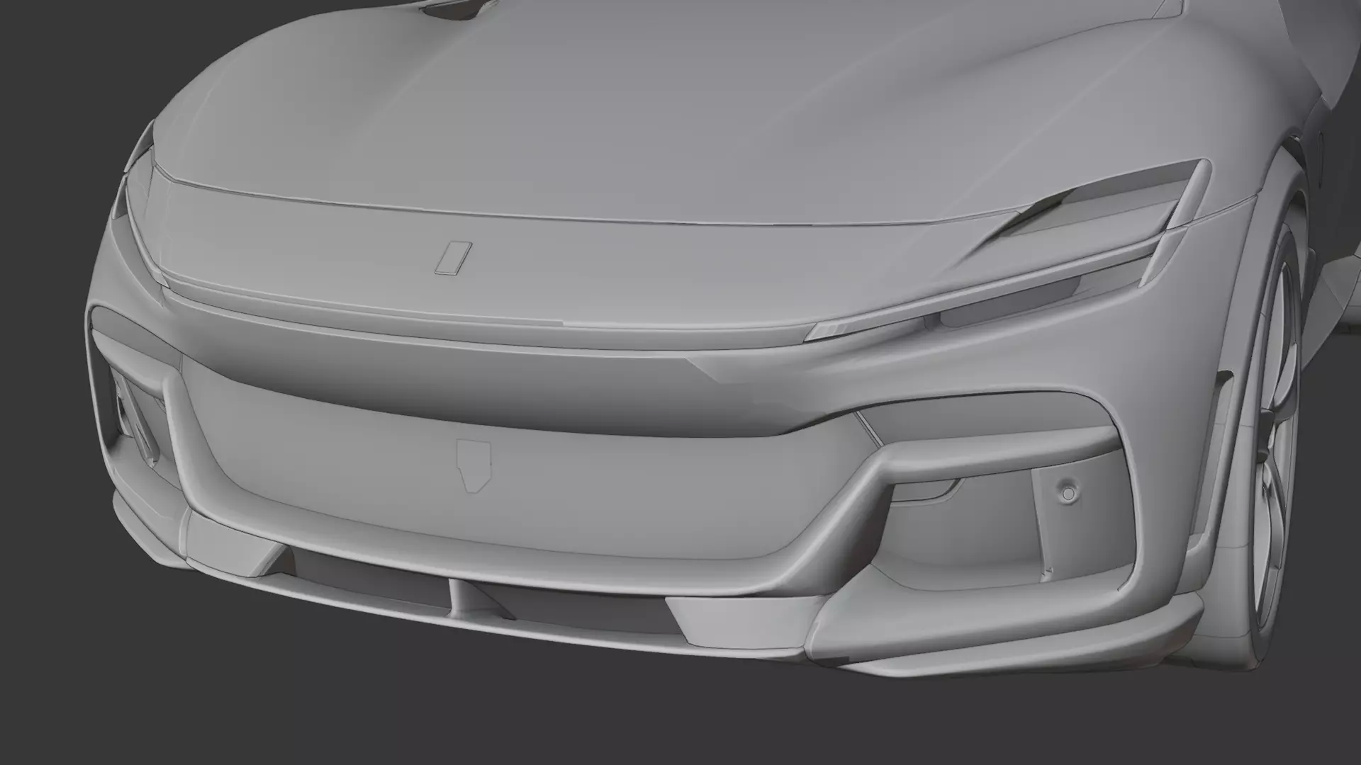 Ferrari Purosangue 3D print model_9