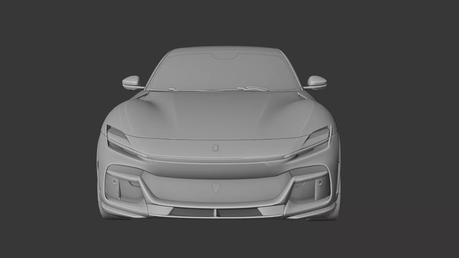 Ferrari Purosangue 3D print model_4