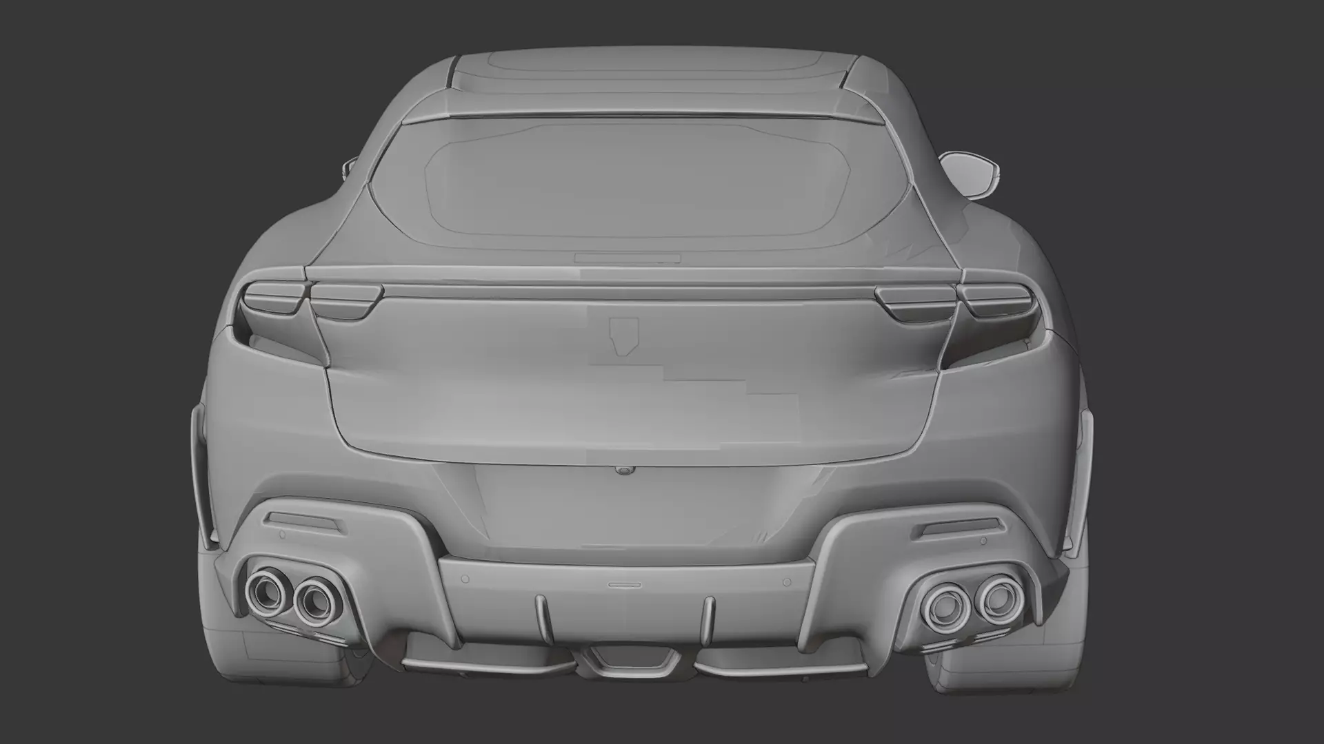 Ferrari Purosangue 3D print model_6