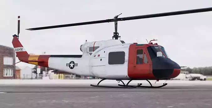 Bell Iroquois UH-1 Huey 204B Helicopter Rescue