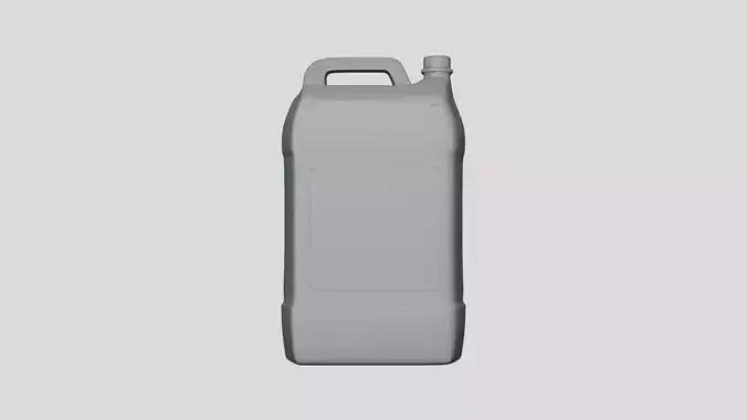 Jerry Can - Geometry Only No Textures No Materials