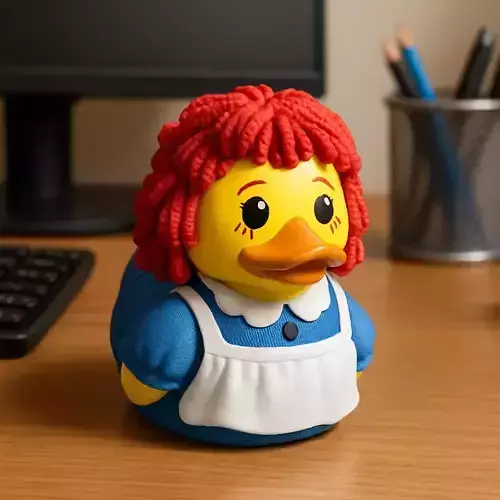 Rubber Duck - Raggedy  - 3D print 3D print model