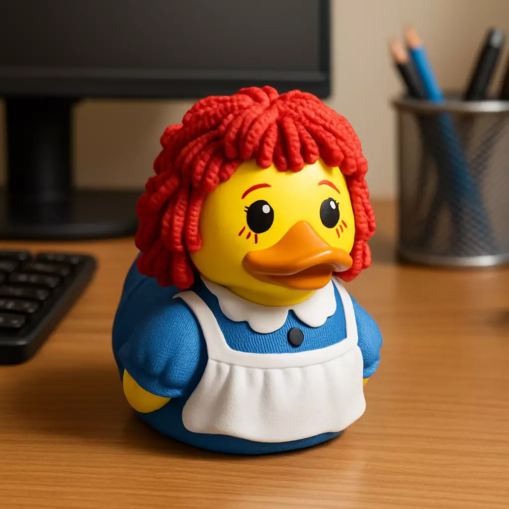Rubber Duck - Raggedy  - 3D print 3D print model_0