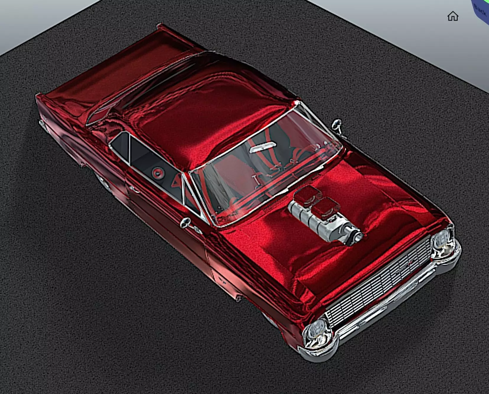 66 Nova Pro Street - High Poly 3D Model 3D model_13