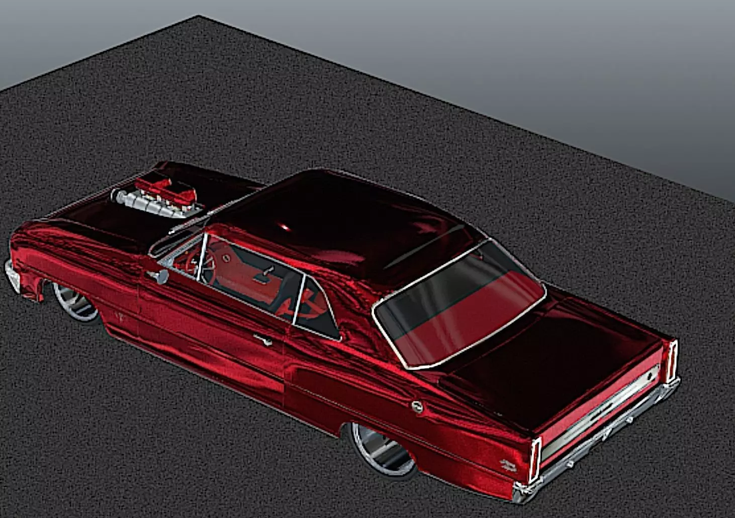 66 Nova Pro Street - High Poly 3D Model 3D model_14