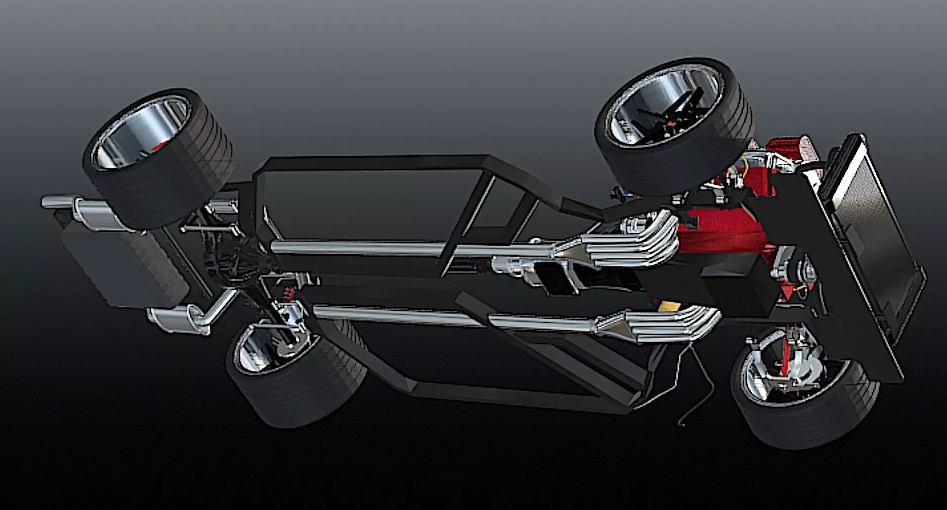 66 Nova Pro Street - High Poly 3D Model 3D model_30