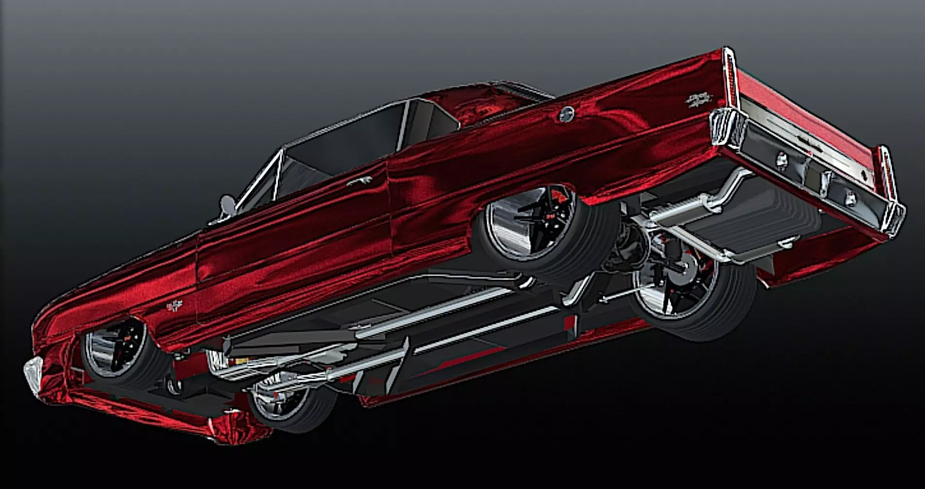 66 Nova Pro Street - High Poly 3D Model 3D model_27