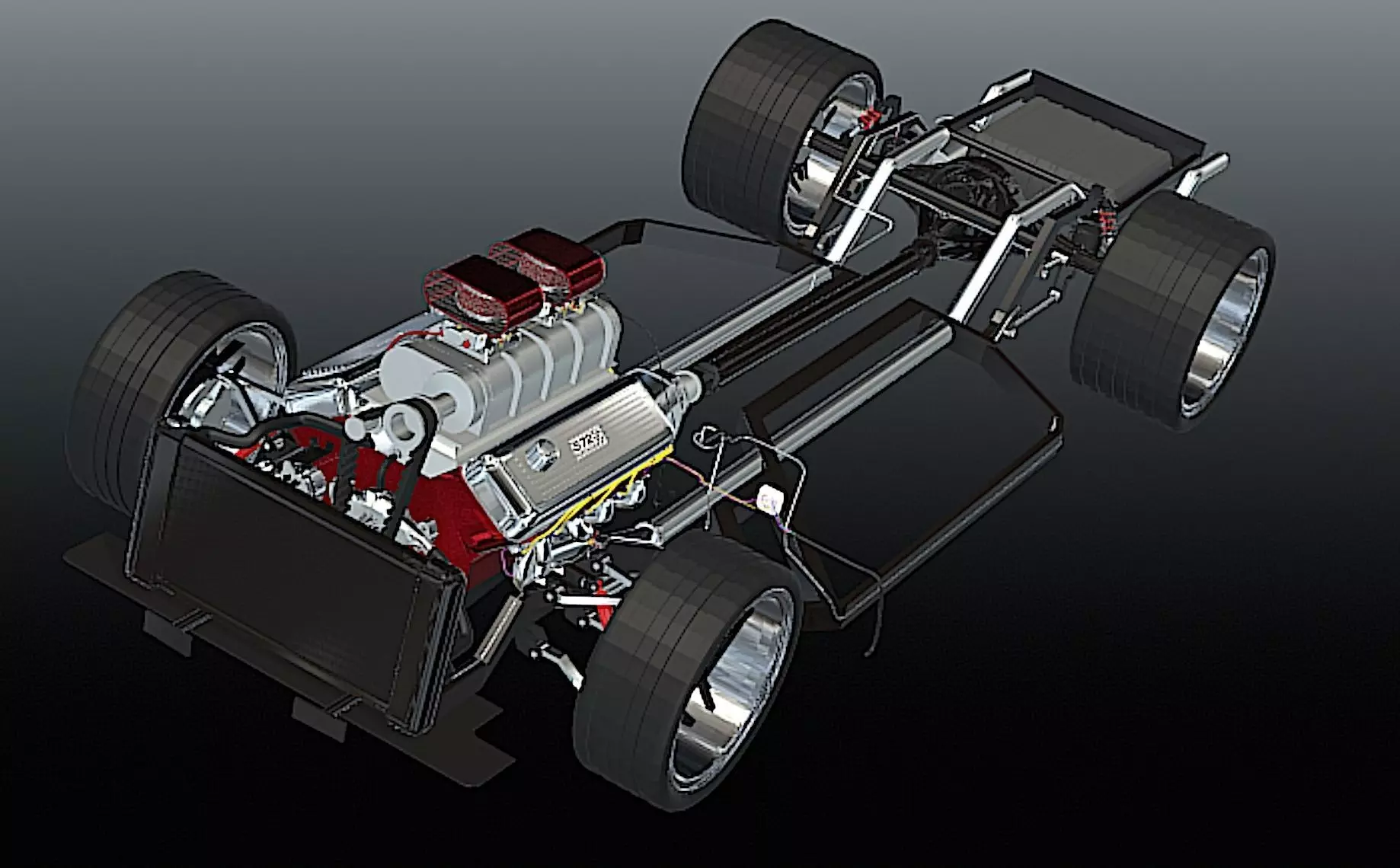 66 Nova Pro Street - High Poly 3D Model 3D model_28