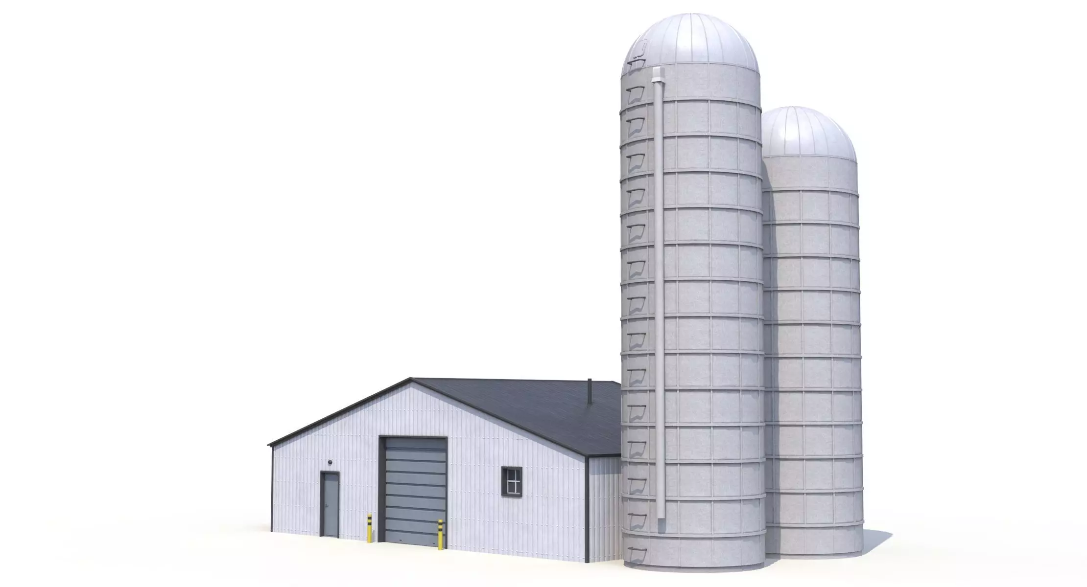 Farm Building 21 PBR Low-poly 3D model_6