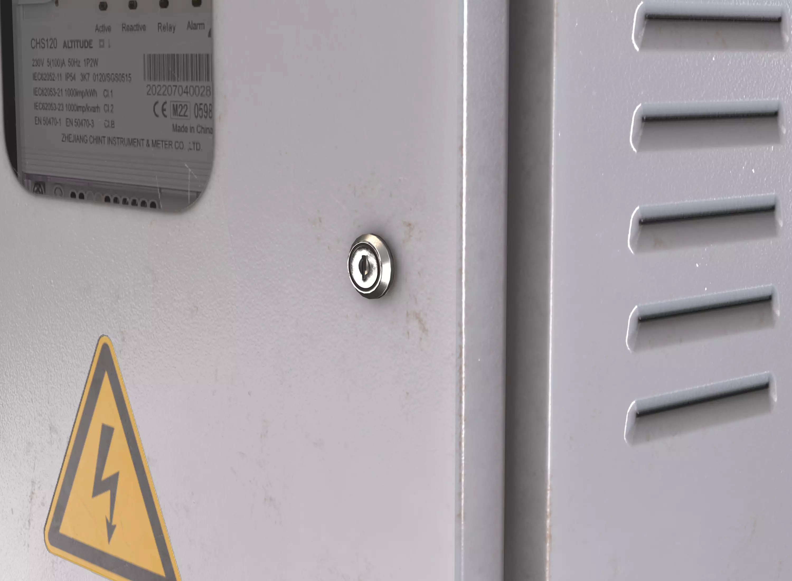 Electrical Box Game Ready PBR Prop Low-poly 3D model_6