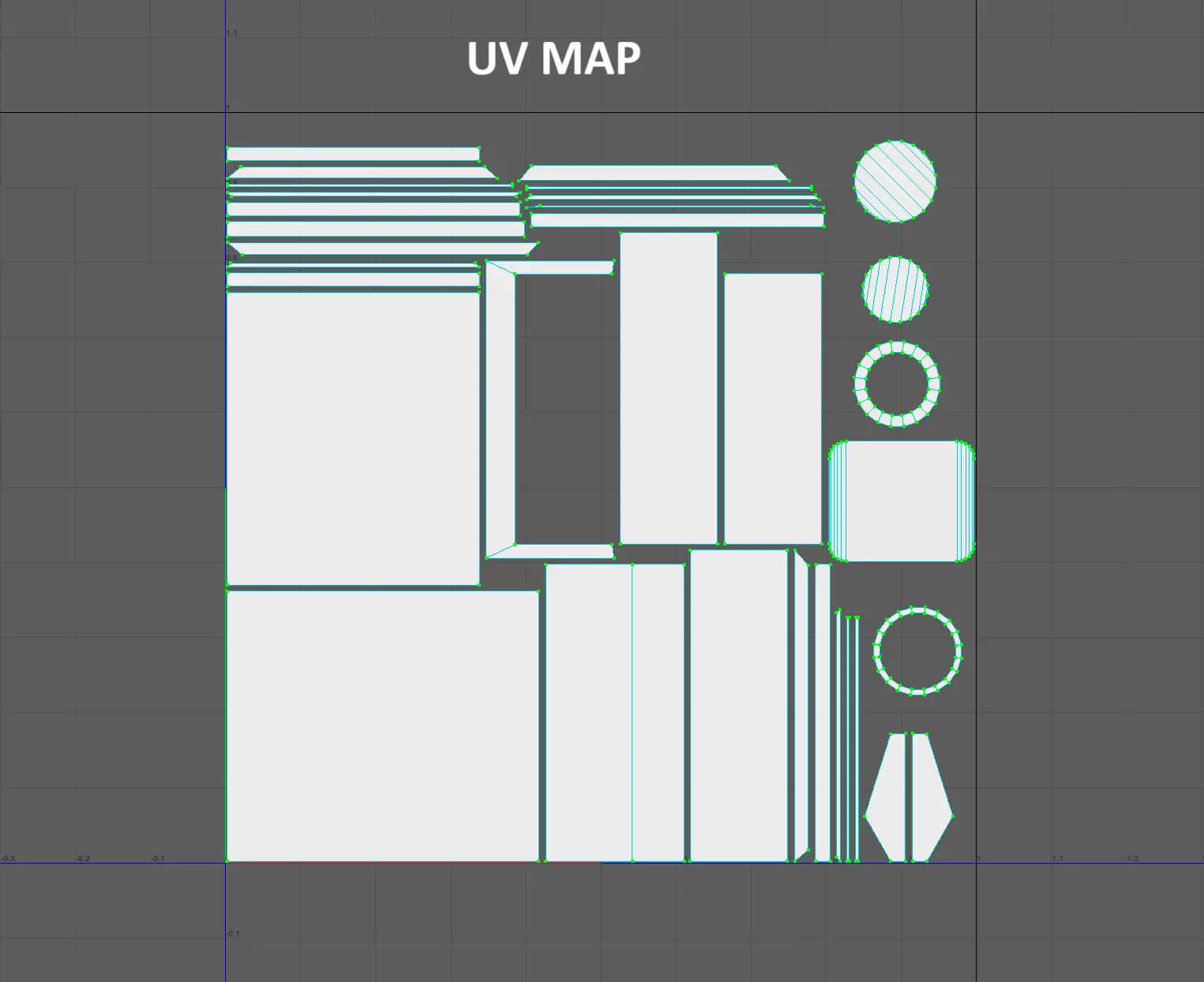 Electrical Box Game Ready PBR Prop Low-poly 3D model_12