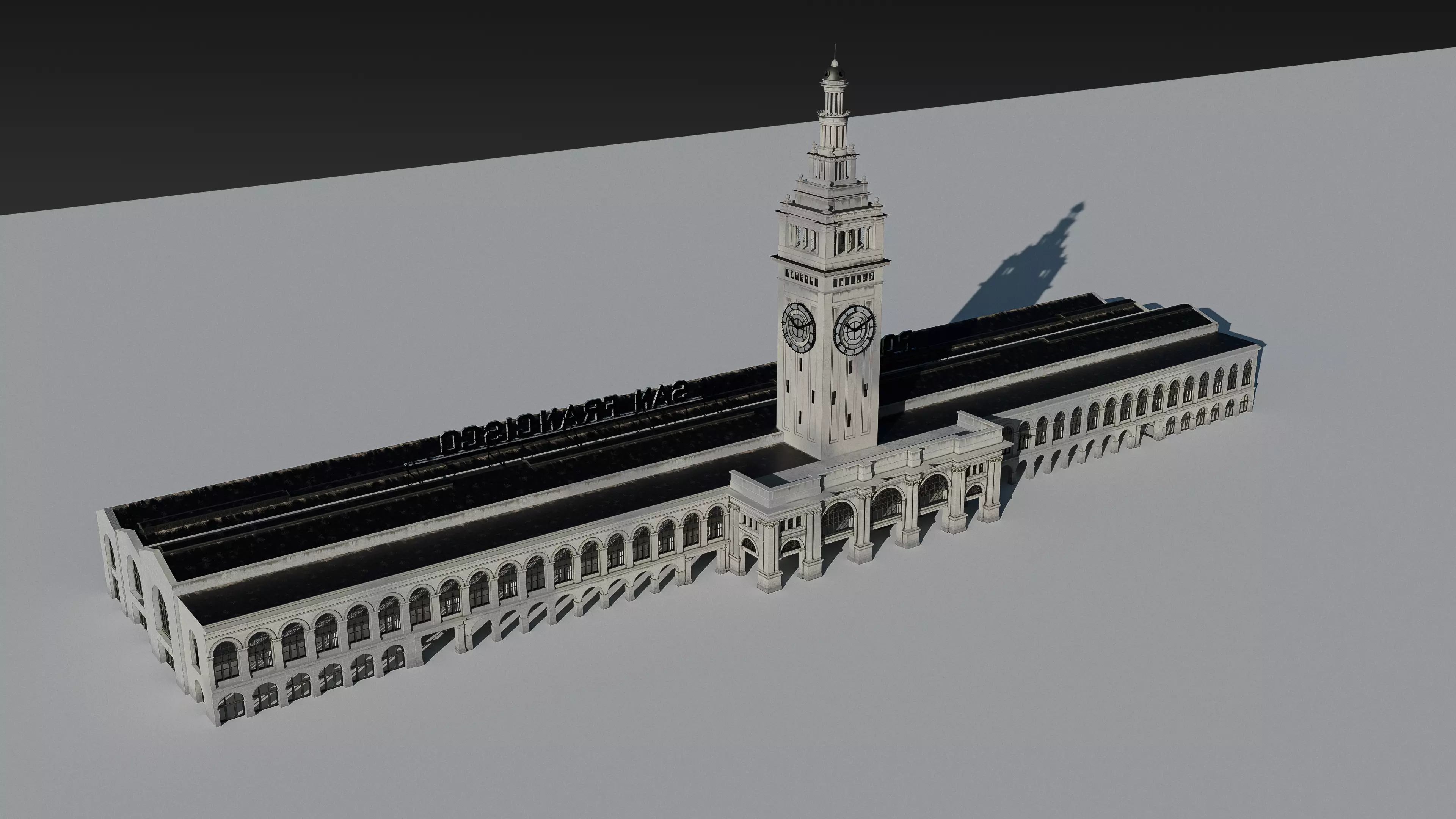 San Francisco Ferry Building 3D model_24