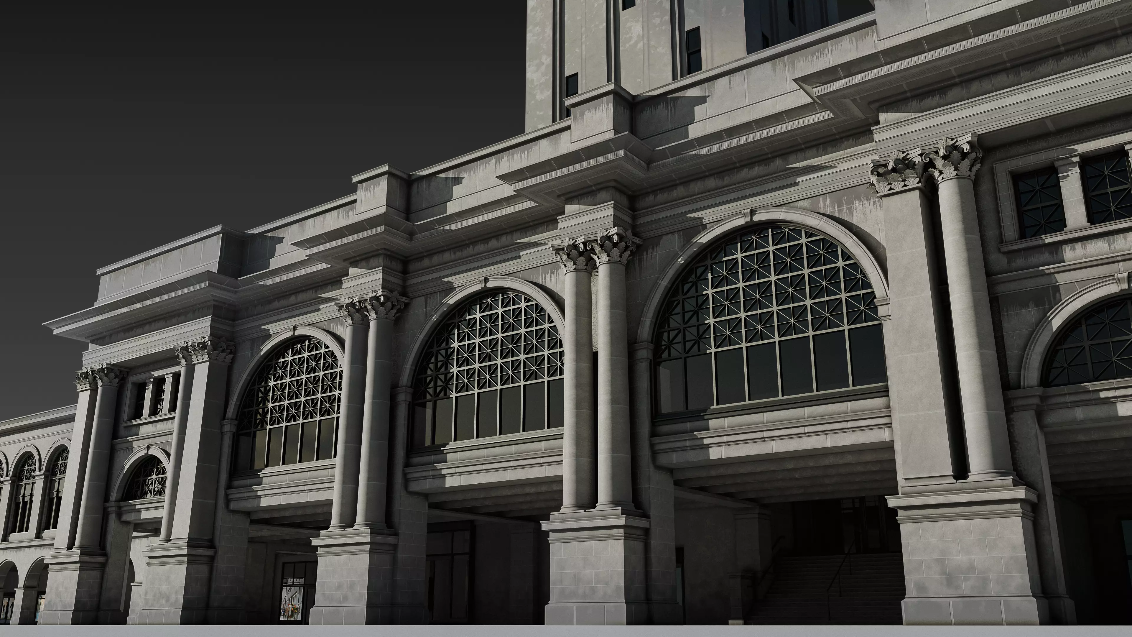 San Francisco Ferry Building 3D model_6