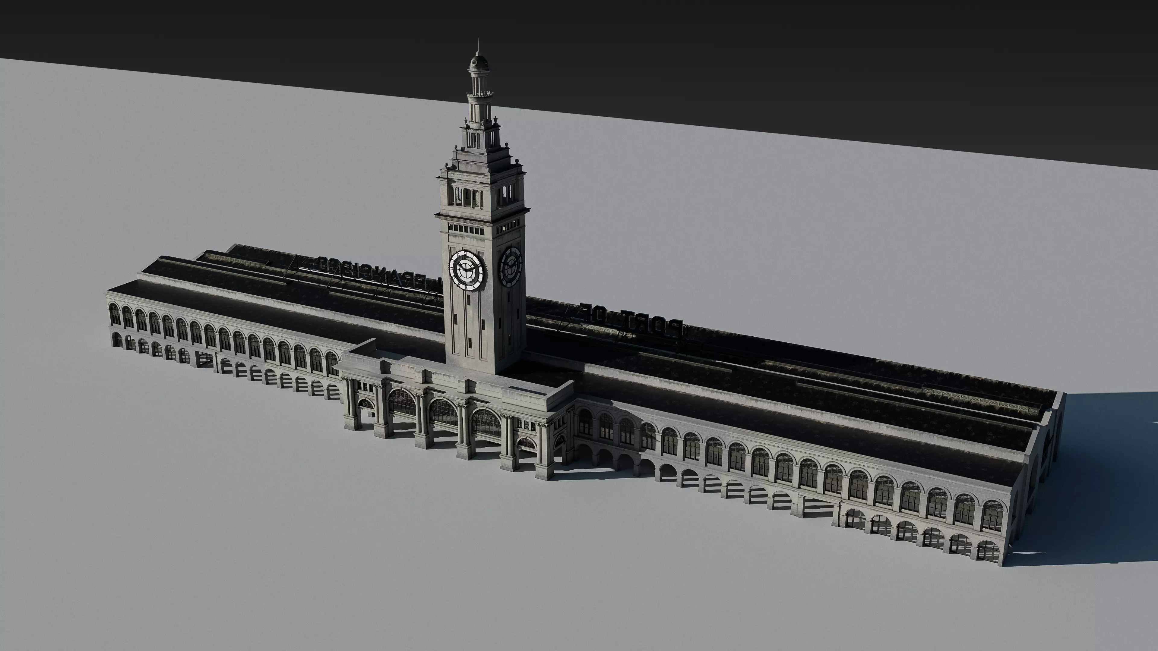 San Francisco Ferry Building 3D model_25
