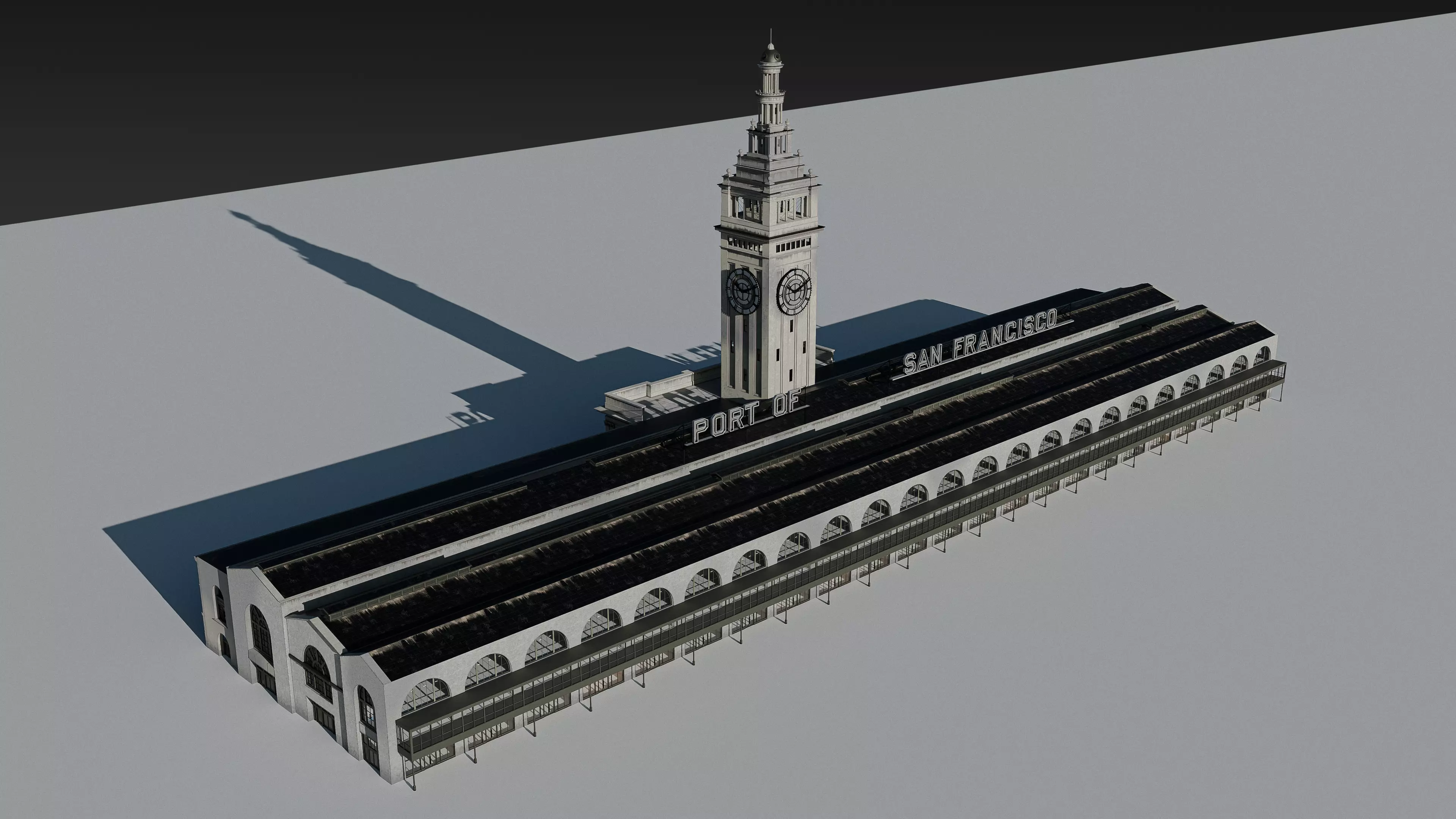San Francisco Ferry Building 3D model_22