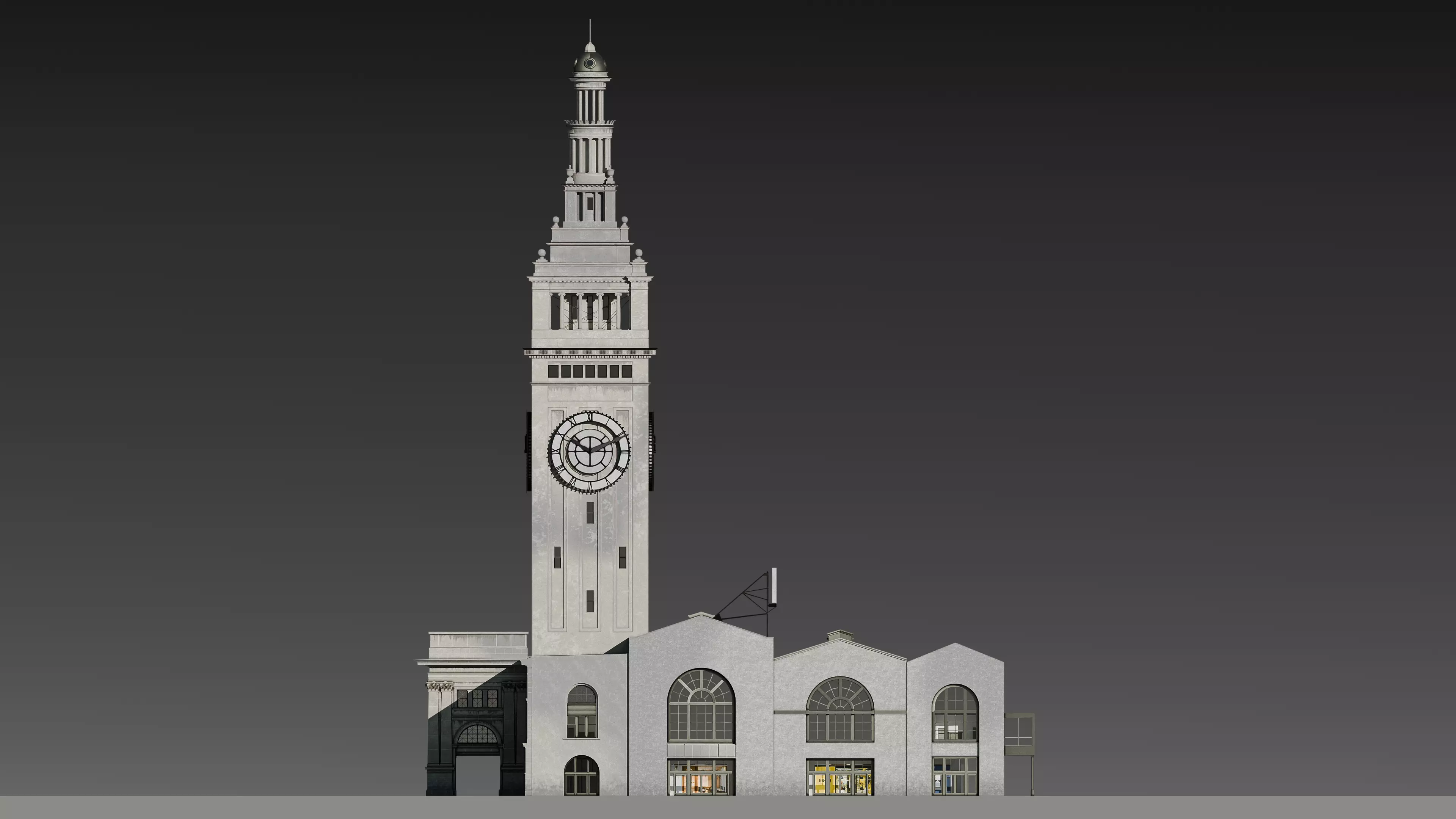 San Francisco Ferry Building 3D model_34