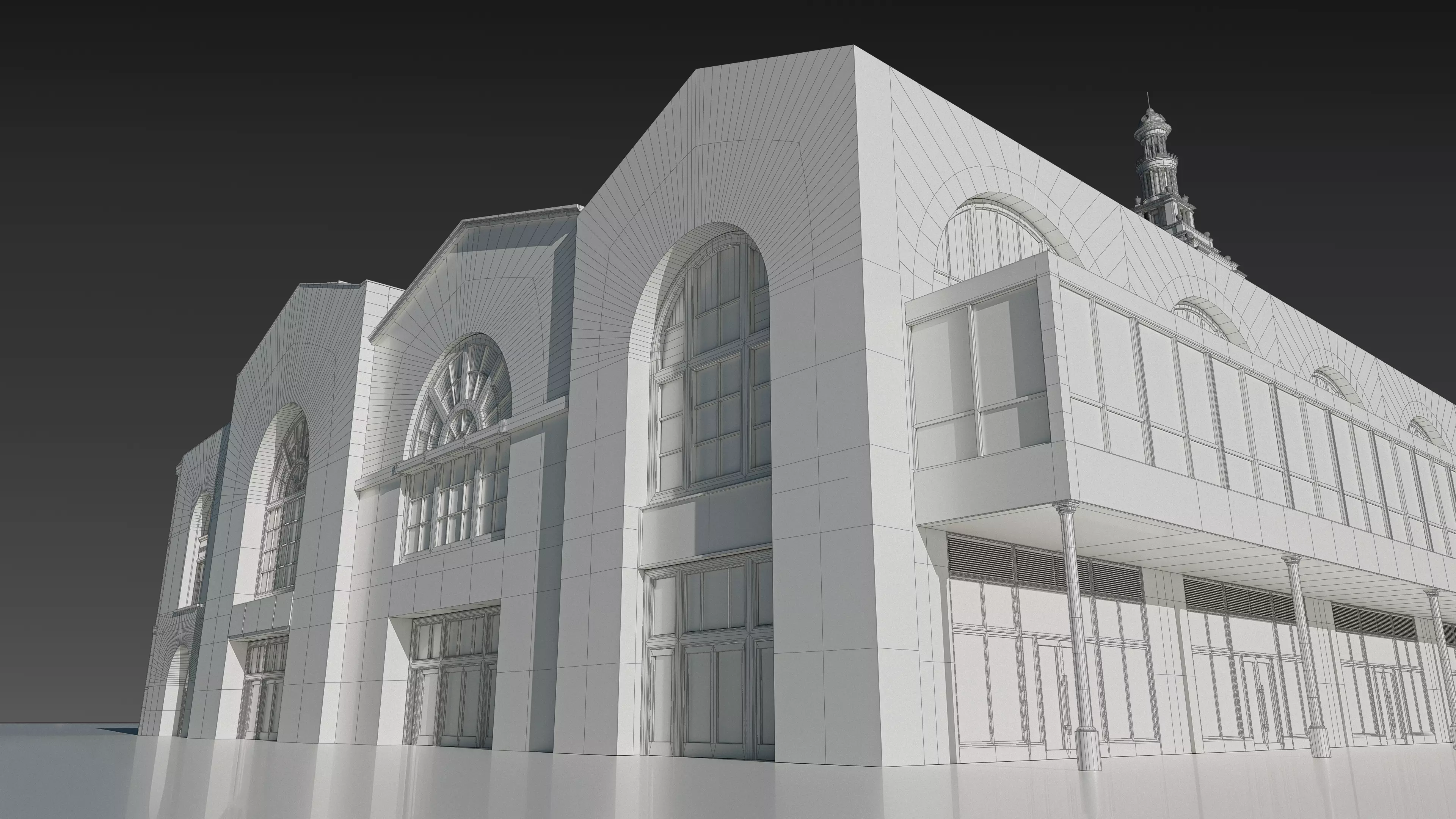 San Francisco Ferry Building 3D model_16