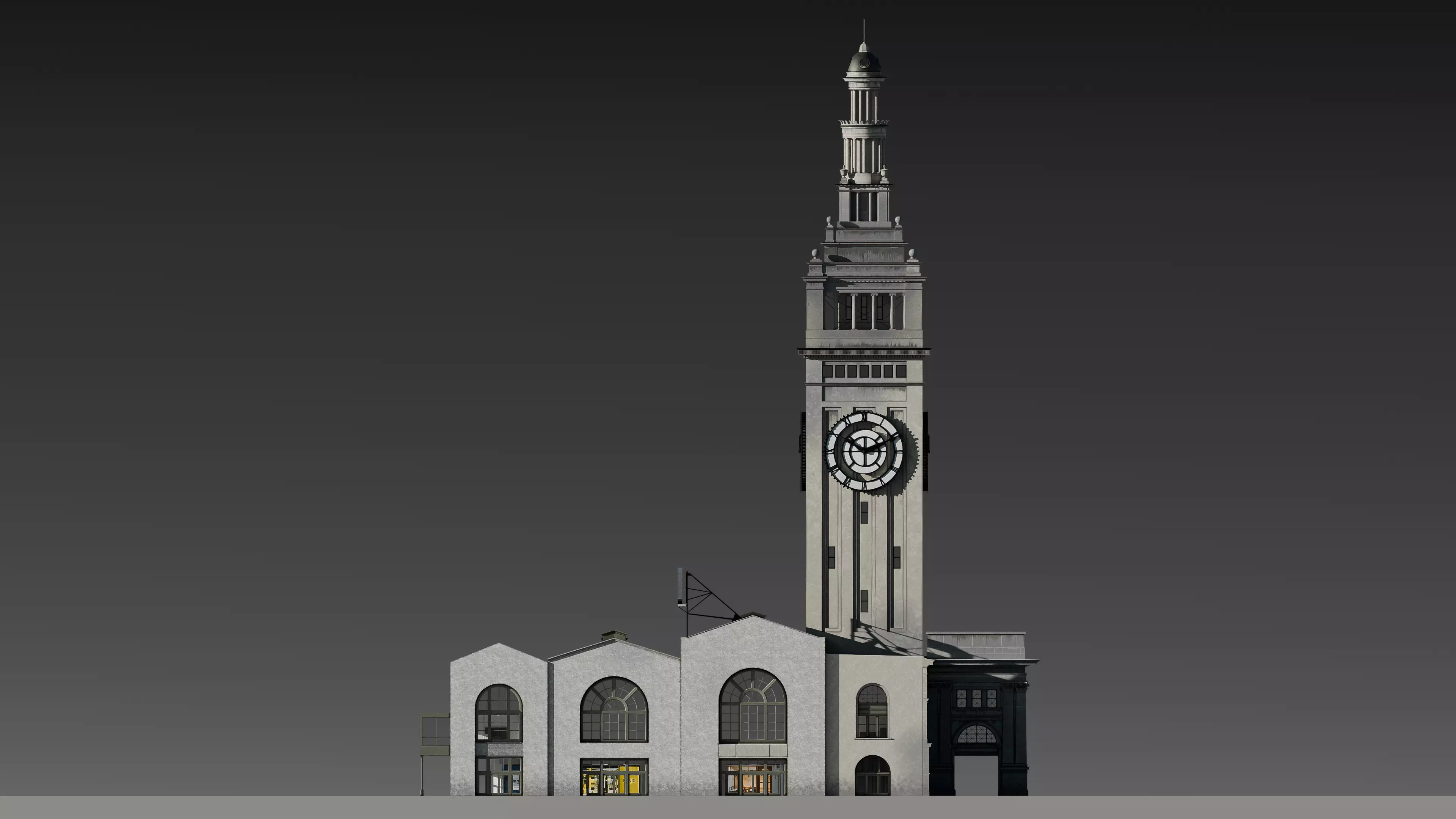 San Francisco Ferry Building 3D model_31