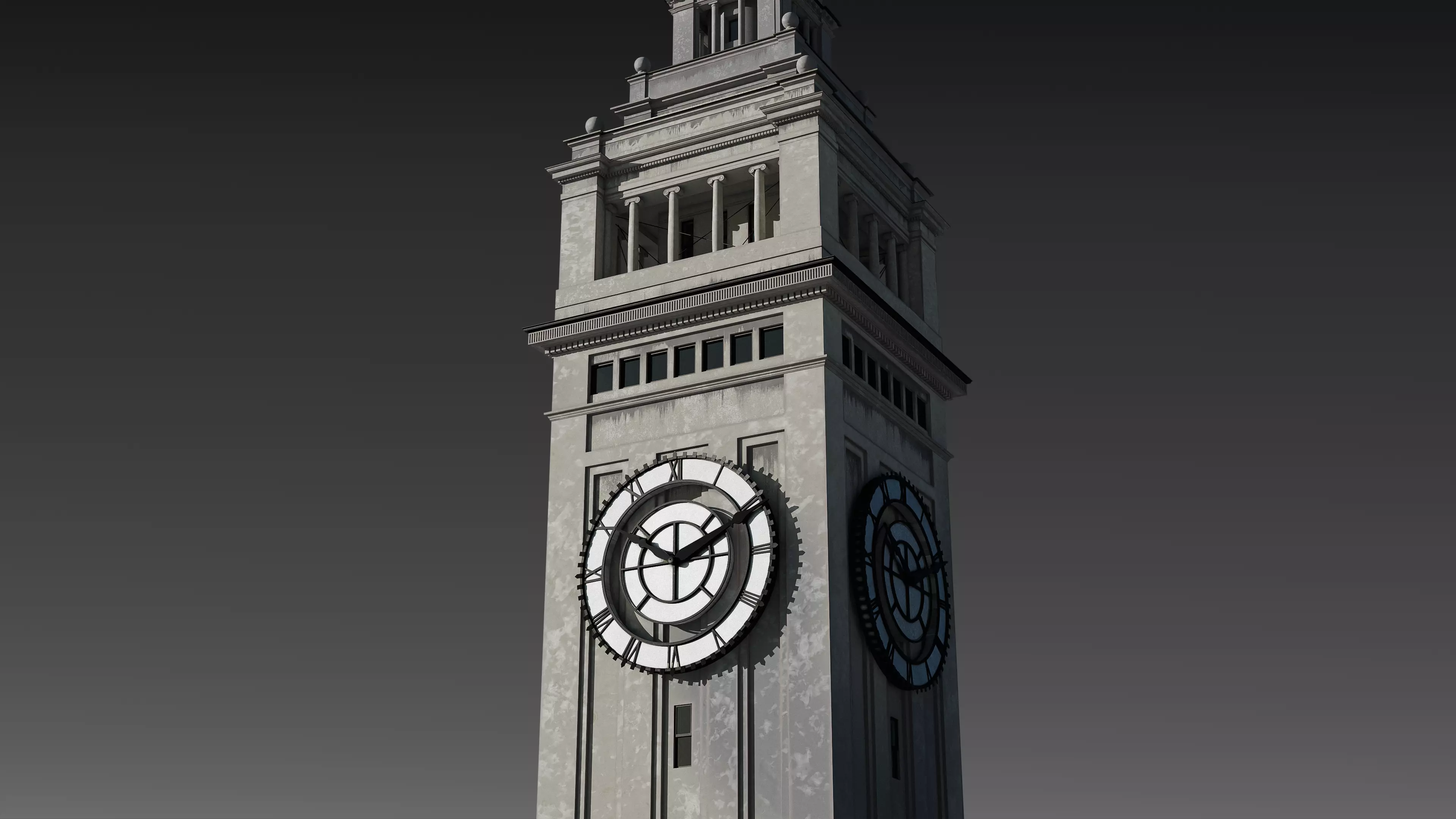 San Francisco Ferry Building 3D model_8